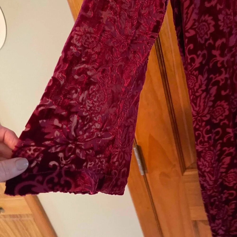 Sundance burnout velvet dress - Large - Picture 3 of 6